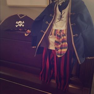 PBK Pirate Costume Size 2T-3T